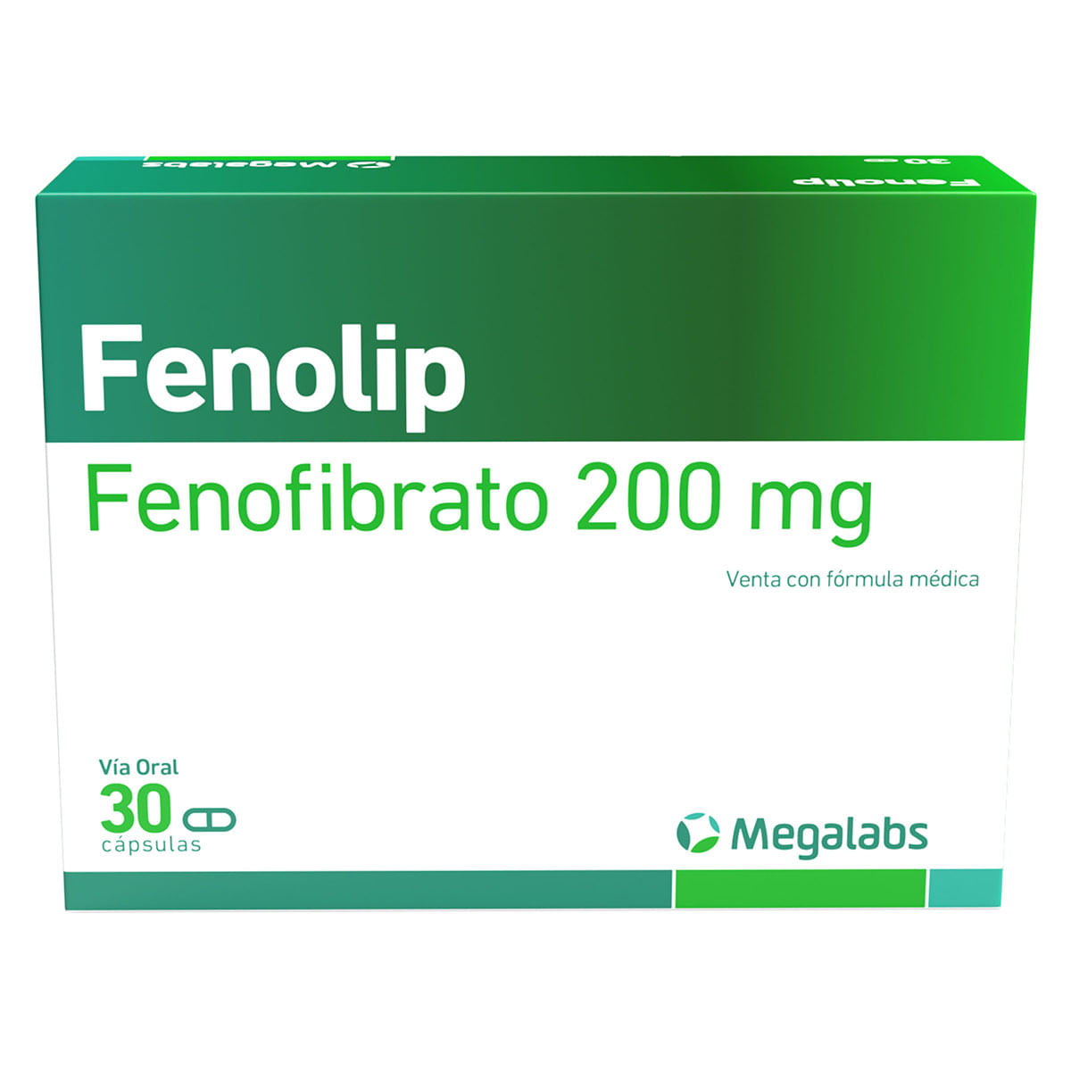Fenolip 200 Mg Garmisch Caja X 30 Cápsulas.