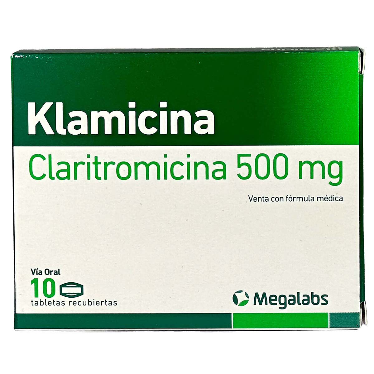 Klamicina 500 Mg Garmisch Caja X 10 Tabletas.