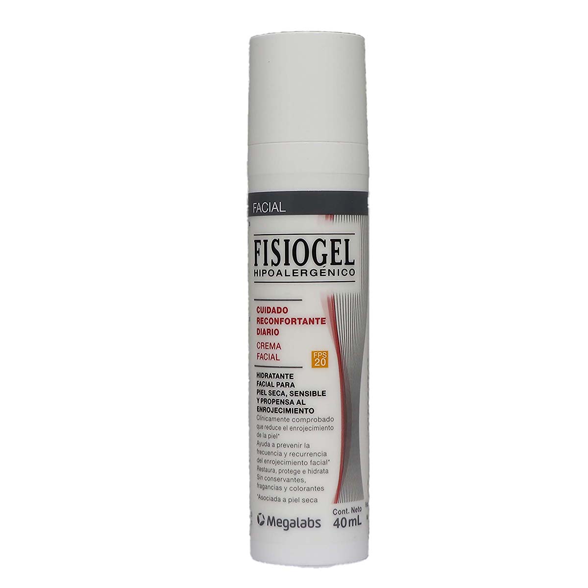 Crema Facial Fisiogel Cuidado Reconfortante Tubo x 40 mL.