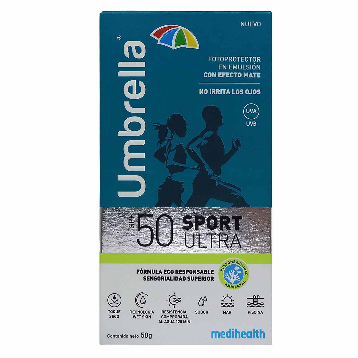 Protector Solar Umbrella Sport Ultra SPF 50 Tubo x 50 g.