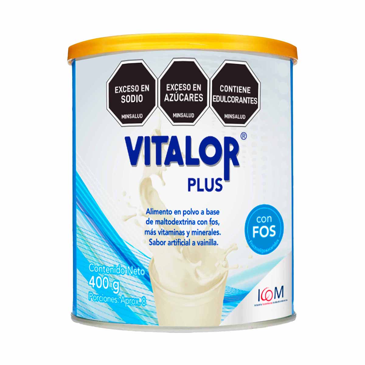 Alimento Icom Vitalor Diabéticos Vainilla Polvo Tarro x 400 g