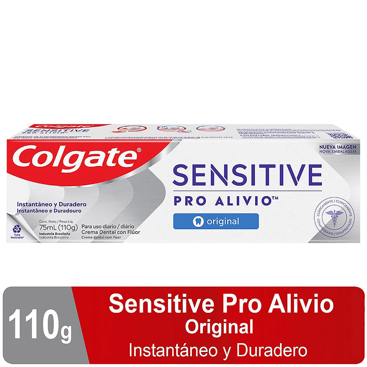 Crema Dental Colgate Sensitive Pro-Alivio Original Caja x 110 g