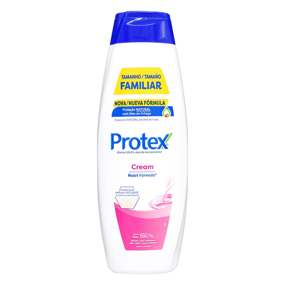 Jabón Líquido Corporal Protex Cream Frasco x 650 mL