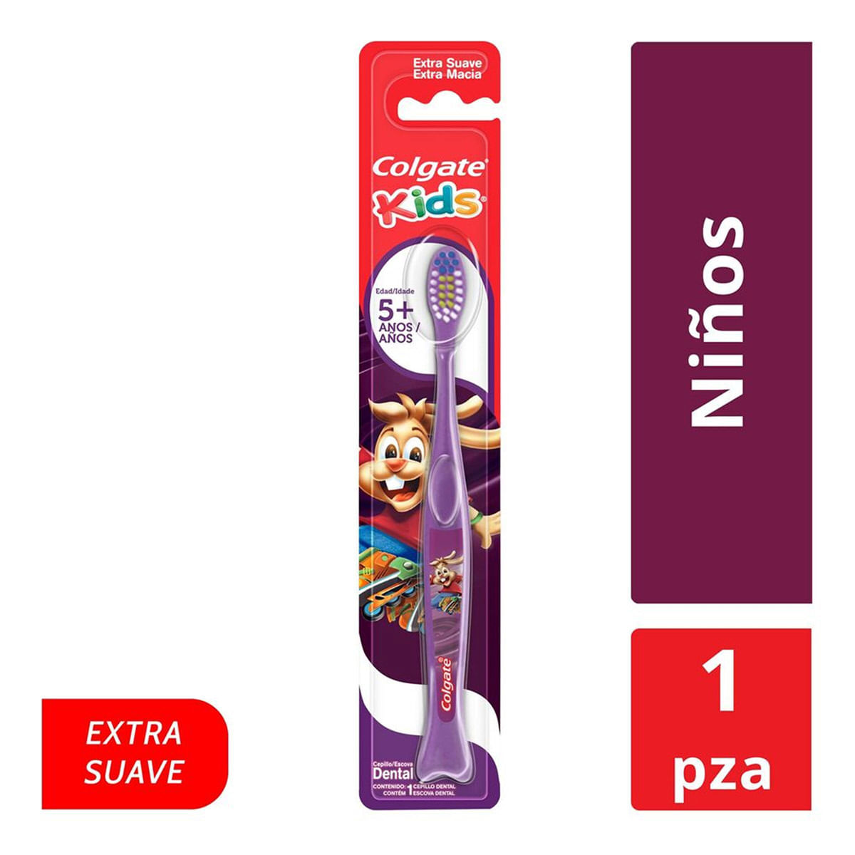 Cepillo Dental Colgate Kids 5+ Blister x 1 Ud
