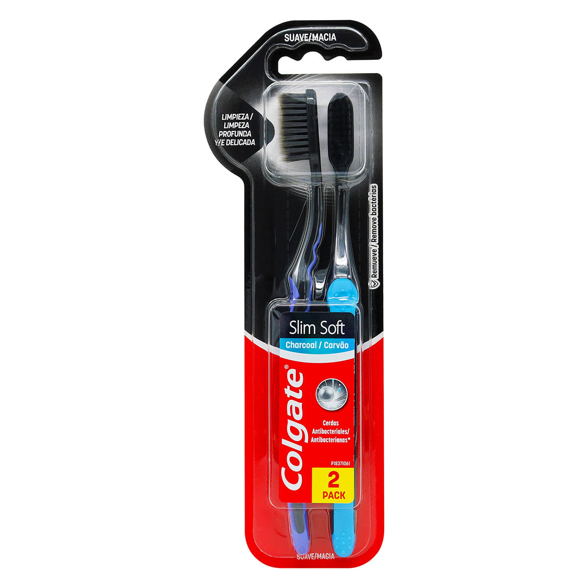 Cepillo Dental Slim Soft Colgate Blíster x 2 Uds