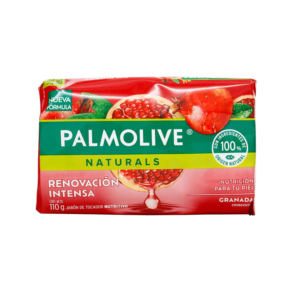 Jabón Palmolive Naturals Renovación Intensa Granada Barra x 110 g