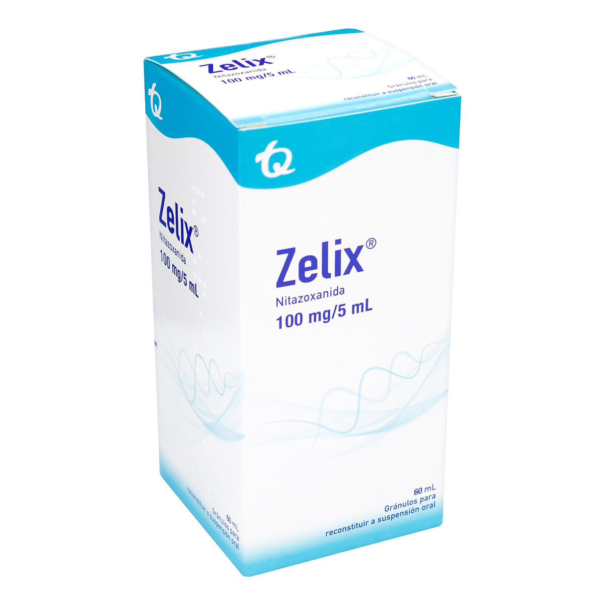 Polvo Para Reconstruir Zelix Nitazoxanida 100 Mg-5 mL Tecnoquímicas Frasco x 60 mL