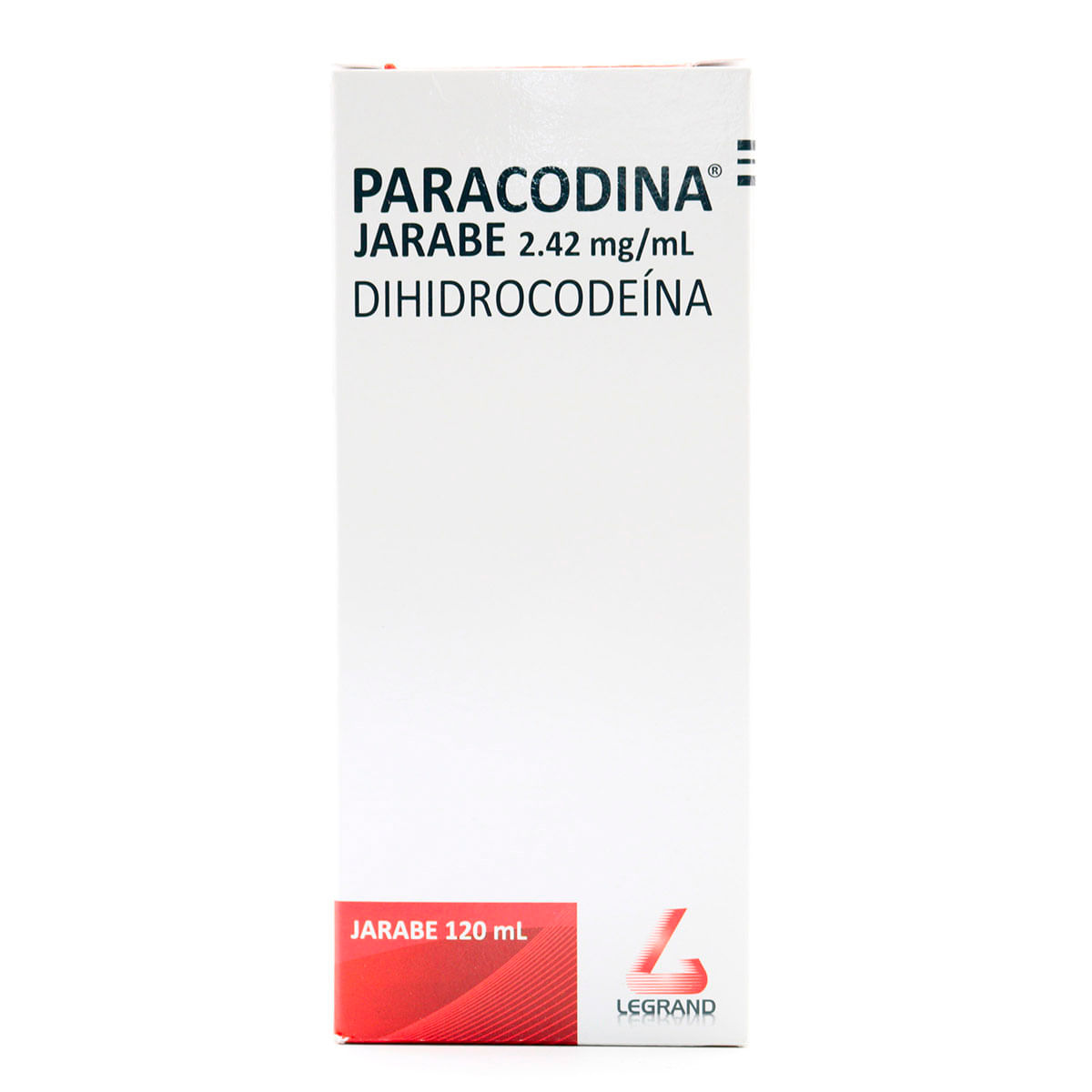 Jarabe Paracodina 2.42 Mg/mL Legrand Frasco x 120 mL