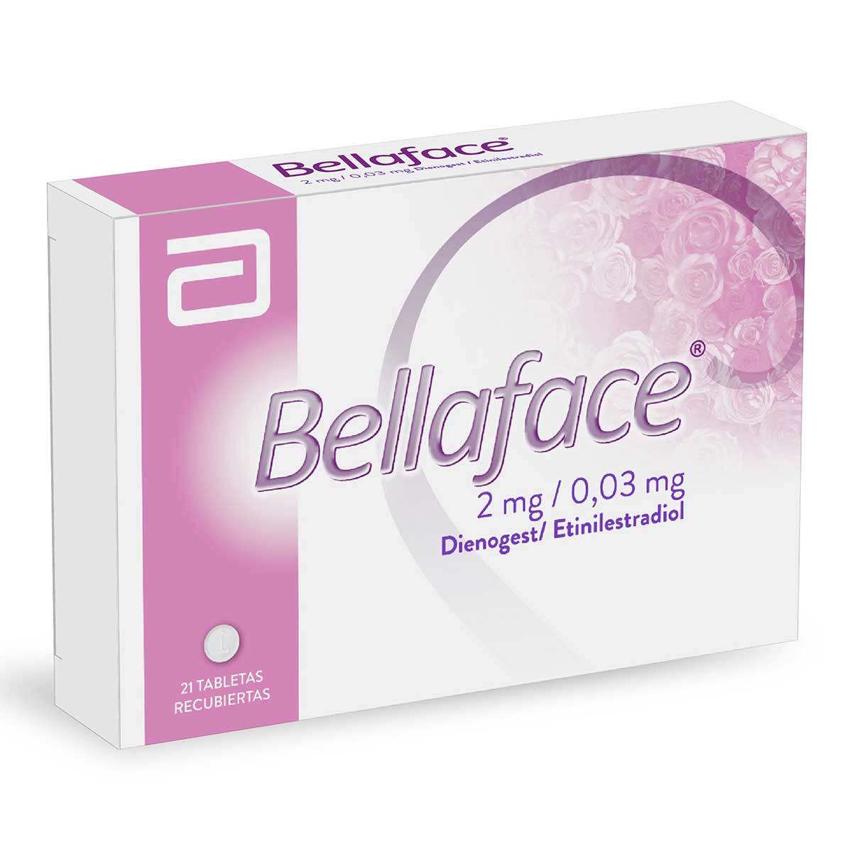 Bellaface 2 Mg/0.03 Mg Abbott Caja x 21 Tabletas Recubiertas
