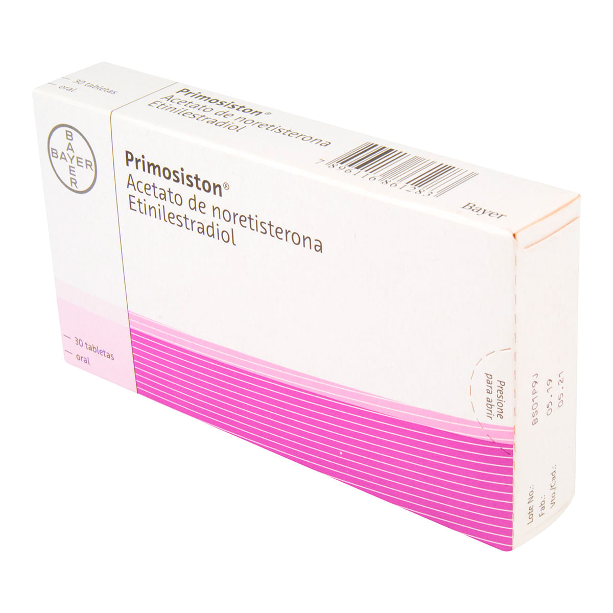 Primosiston Bayer Caja x 30 Tabletas