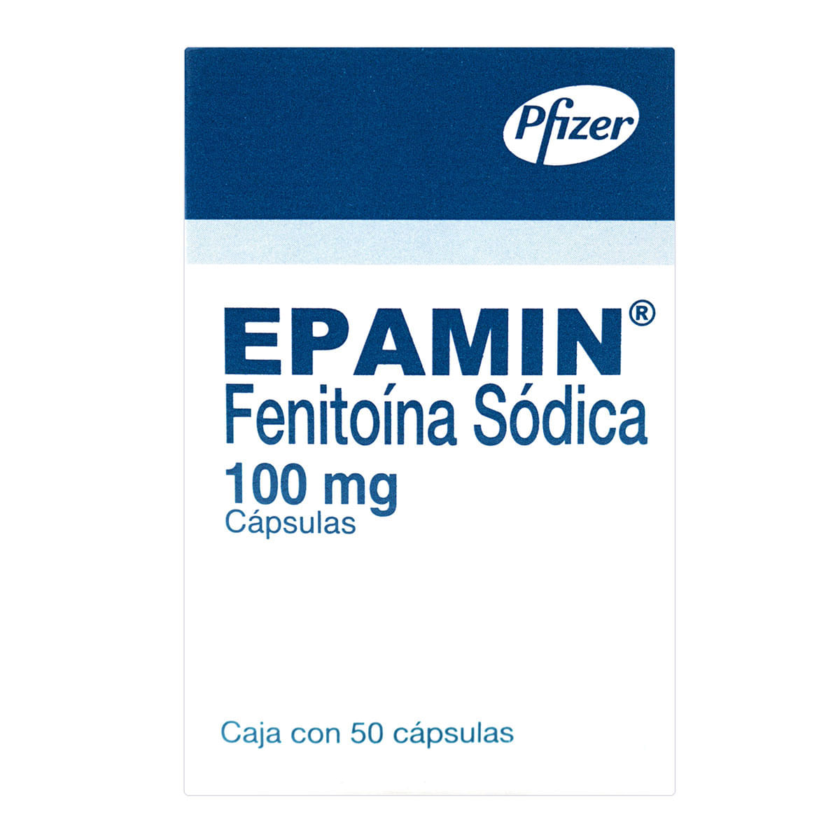 Epamin 100 Mg Pfizer Caja x 50 Cápsulas