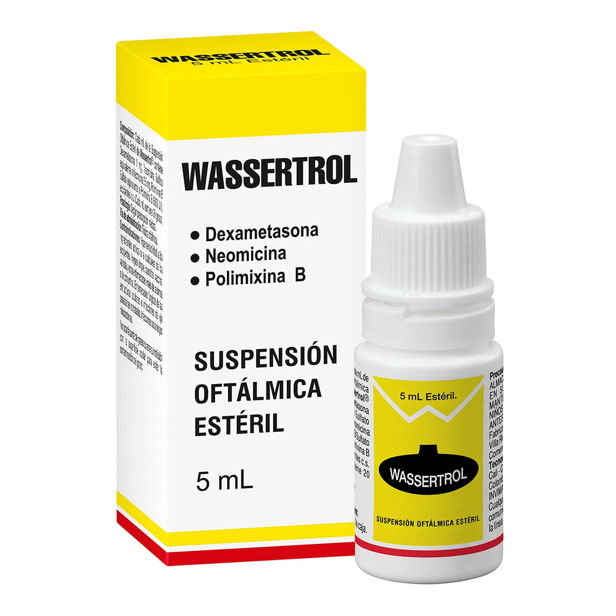 Suspensión Oftálmica Wassertrol Frasco x 5 mL