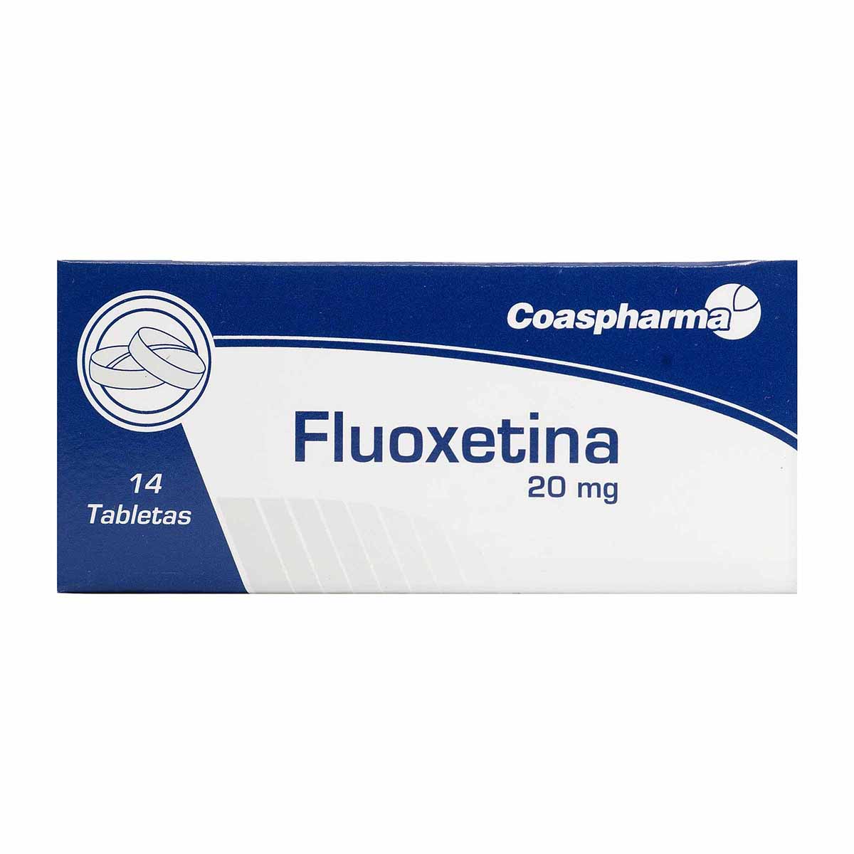 Fluoxetina 20 mg Coaspharma Caja x 14 Cápsulas
