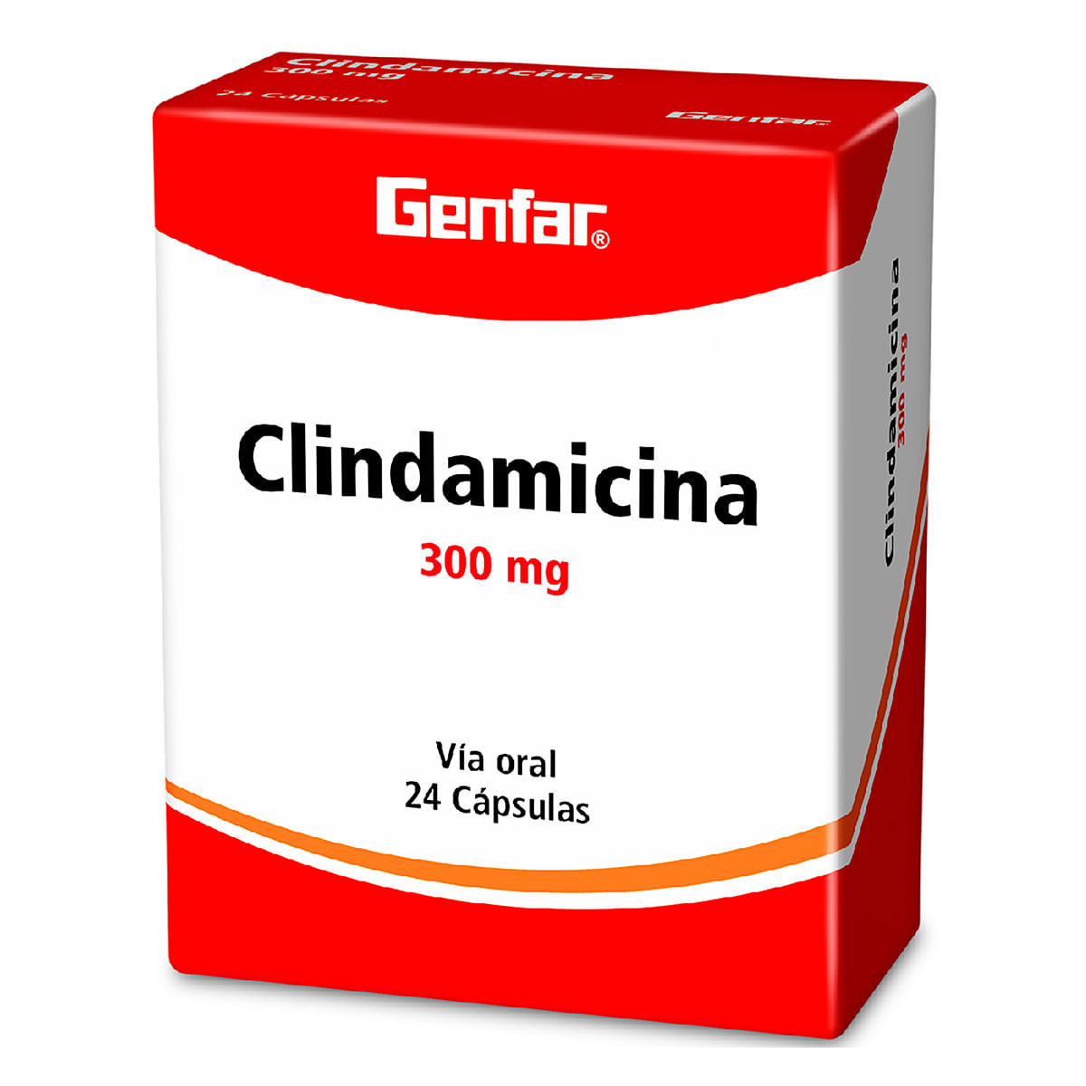 Clindamicina 300 Mg Genfar Caja x 24 Cápsulas