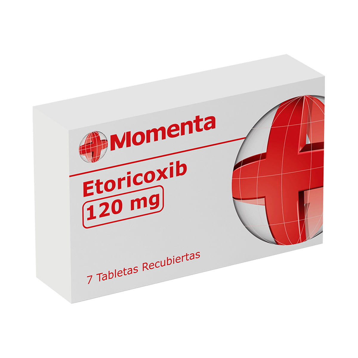 Etoricoxib 120 Mg Momenta Caja x 7 Tabletas Recubiertas