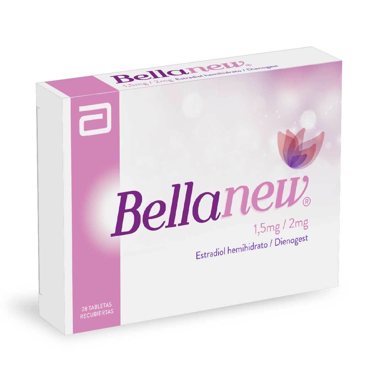Bellanew 1.5 Mg/2 Mg Abbott Caja x 28 Tabletas Recubiertas