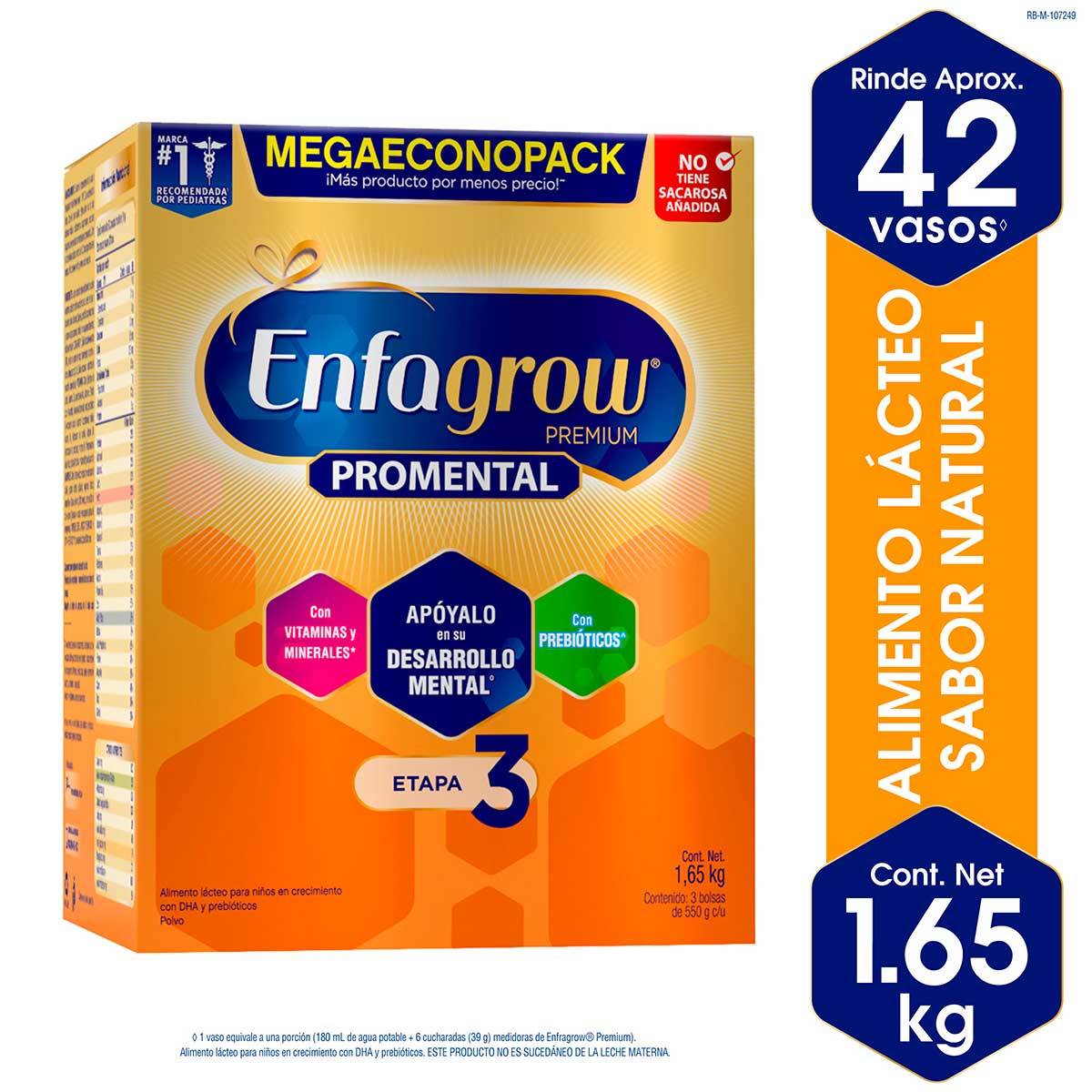 Alimento Lácteo enfagrow Premium 3 Polvo Caja x 1.65 Kg Megaeconopack