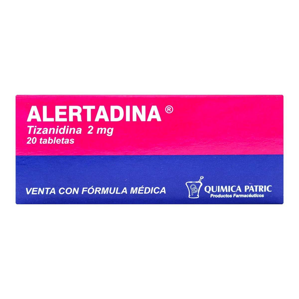 Alertadina 2 Mg Química Patric Caja x 20 Tabletas