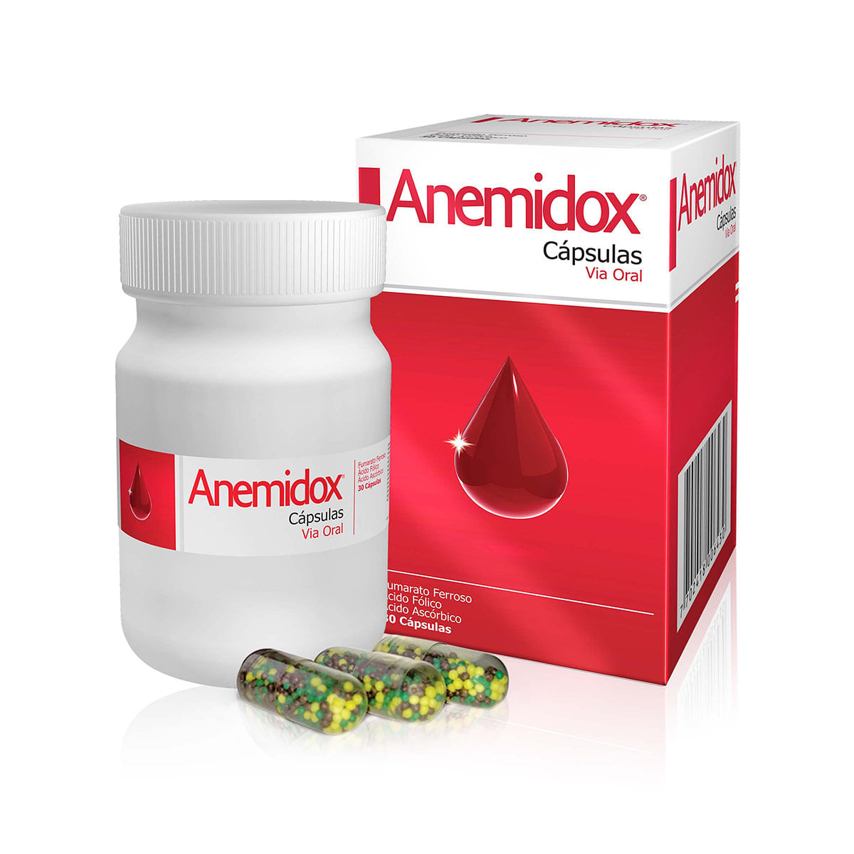 Anemidox Merck Frasco x 30 Cápsulas