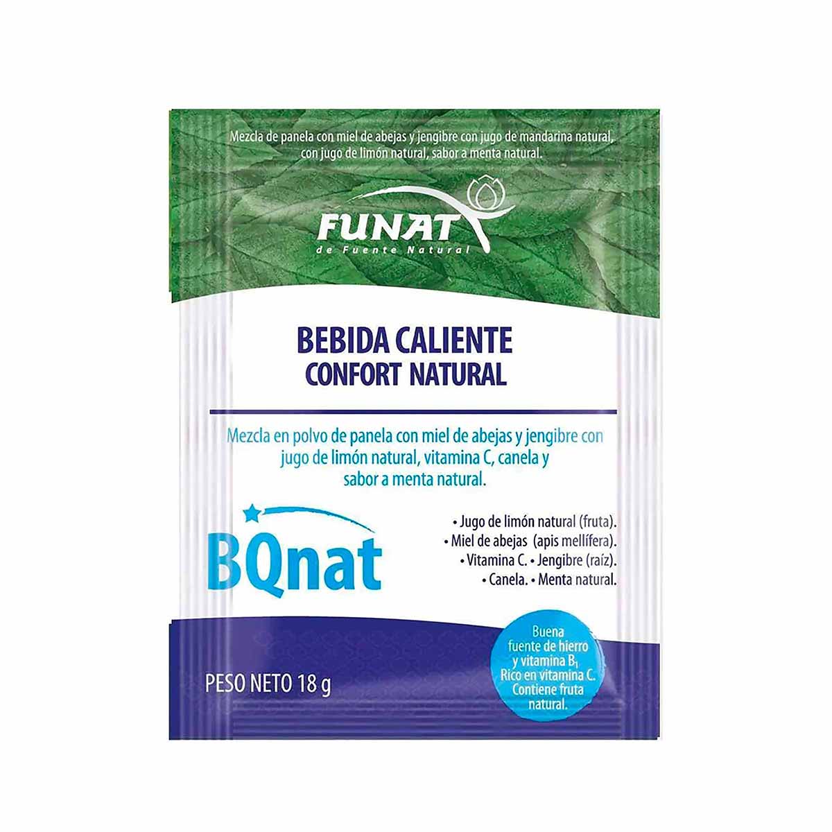 Bebida caliente BQnat noche sobre x 18 g