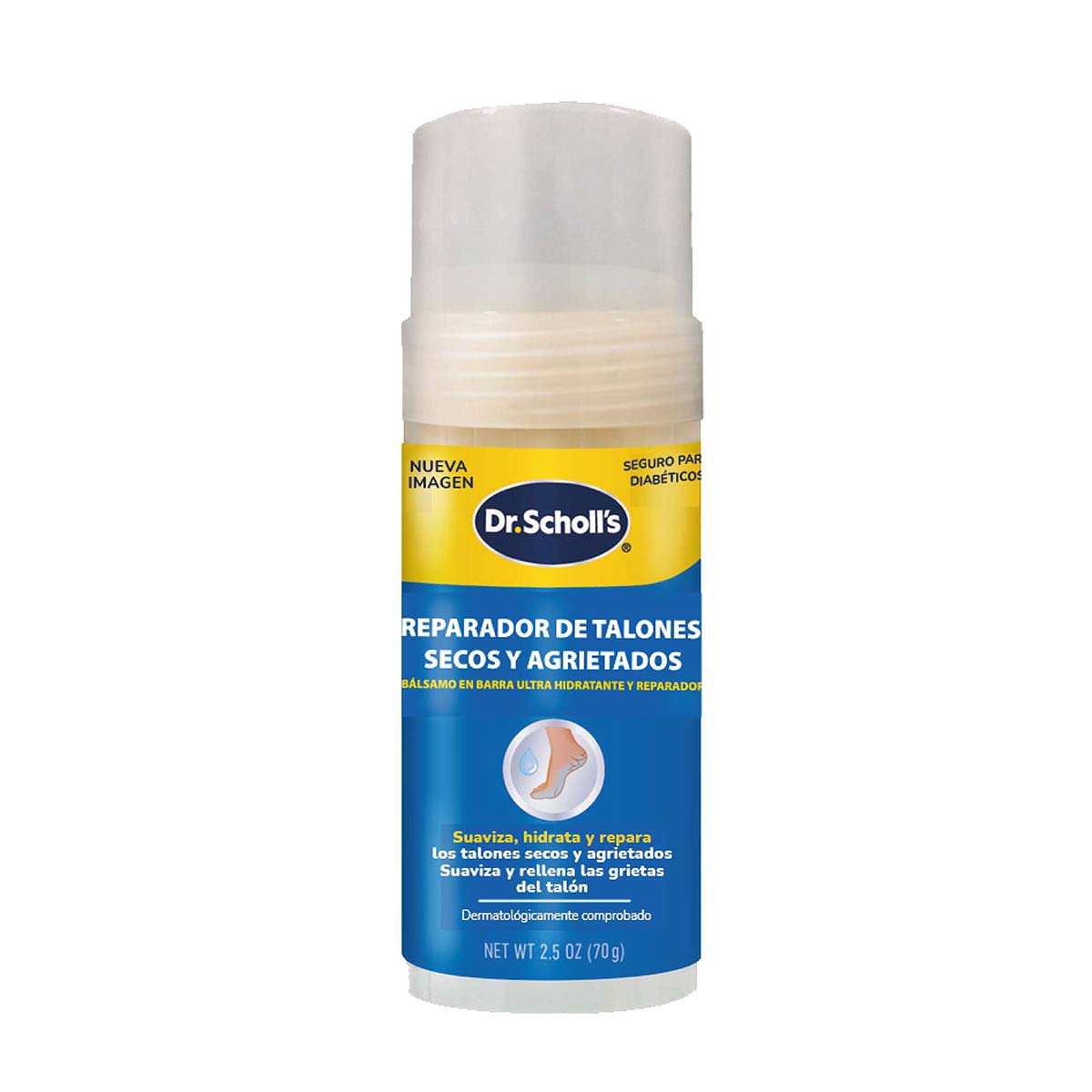 Bálsamo en Barra Reparador de Talones Secos y Agrietados Dr.Scholls Frasco x 70 g