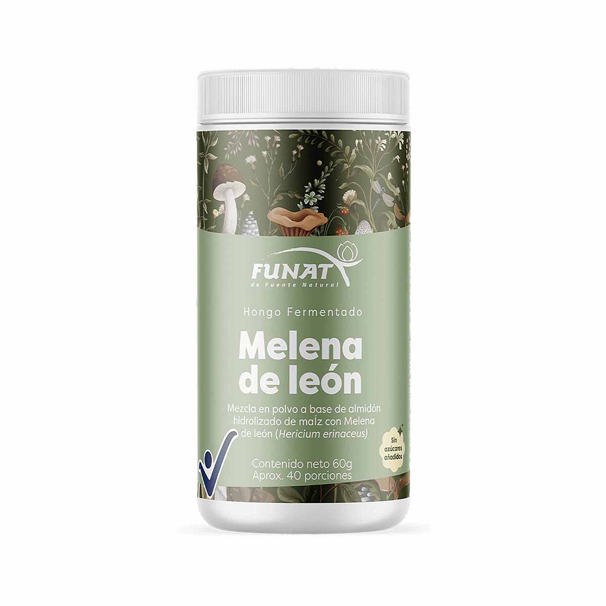 Melena de León Hongo Polvo Frasco x 60 g