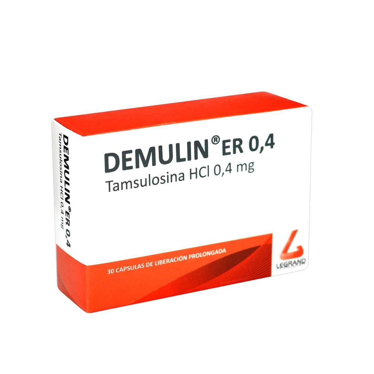 Demulin ER 0-4 x 30 Capsulas de Liberacion Prolongada