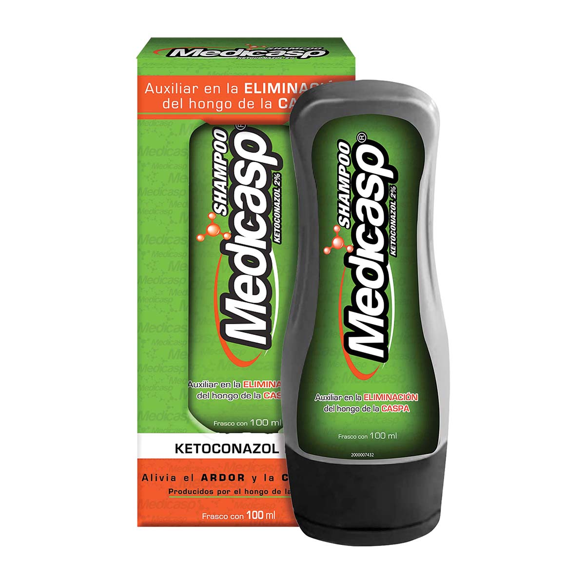 Shampoo Medicasp Ketoconazol 2% Frasco x 100 mL