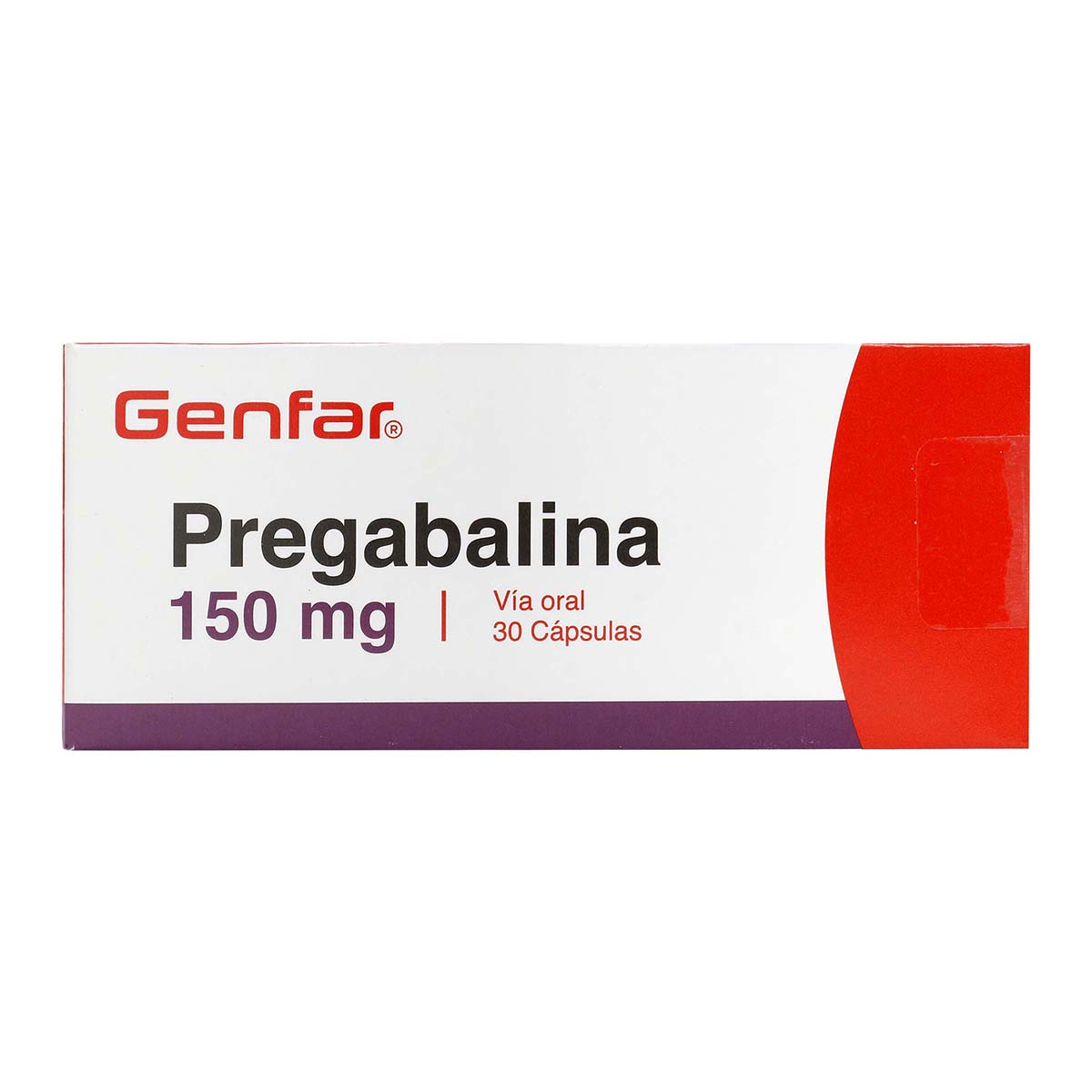 Pregabalina 150 Mg Genfar Caja x 30 Cápsulas