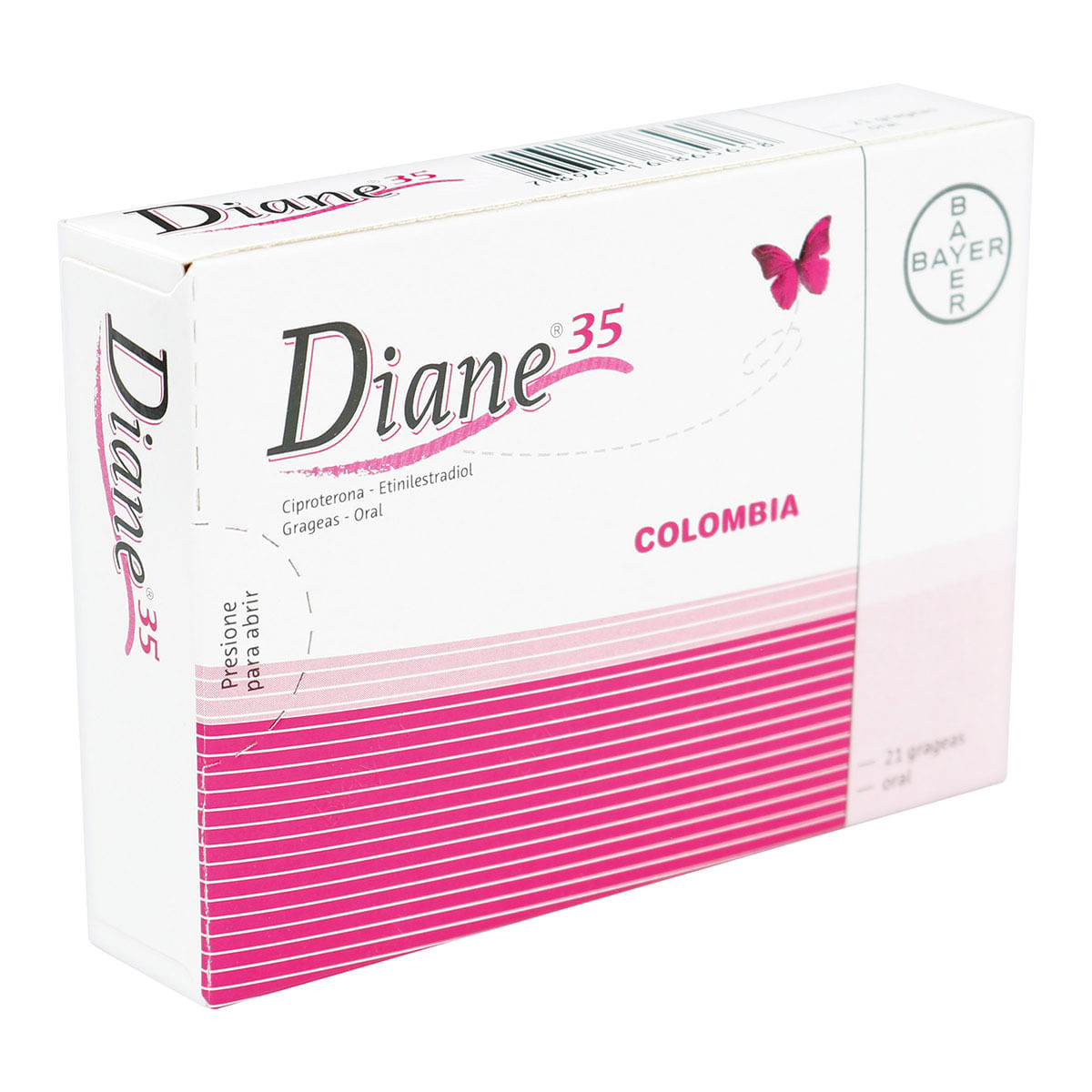Diane 35 Bayer Caja x 21 Grageas