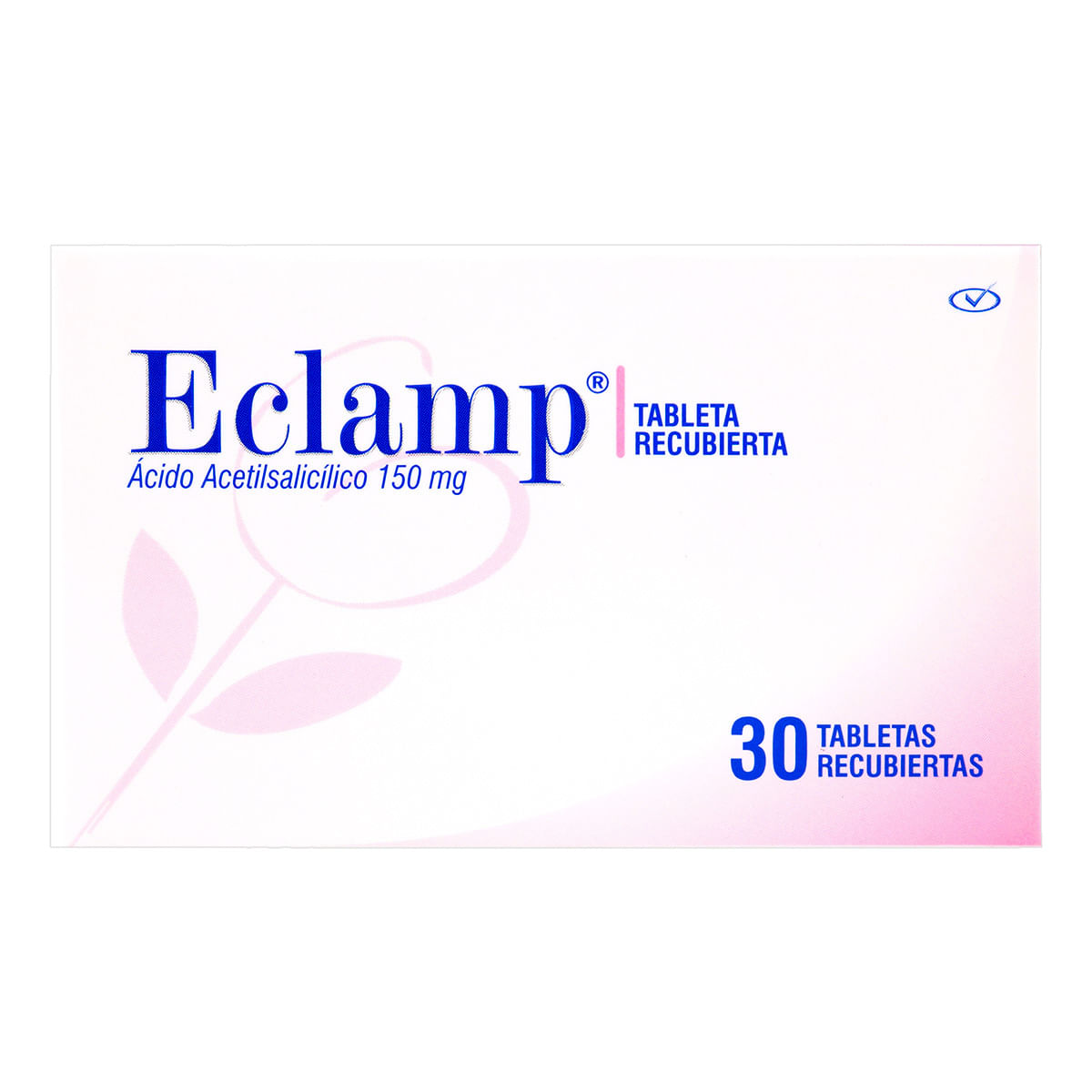 Eclamp 150 Mg Ácido Acetilsalicílico Caja x 30 Tabletas Recubiertas