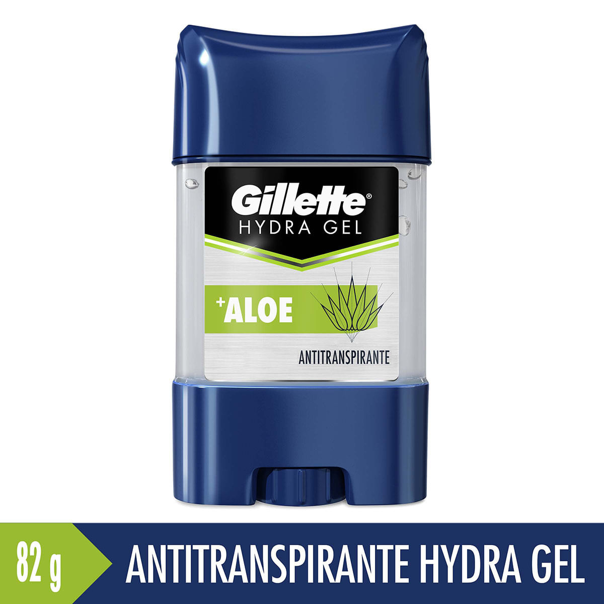 Antitranspirante Gillette Hydra Gel Áloe Barra x 82 g.