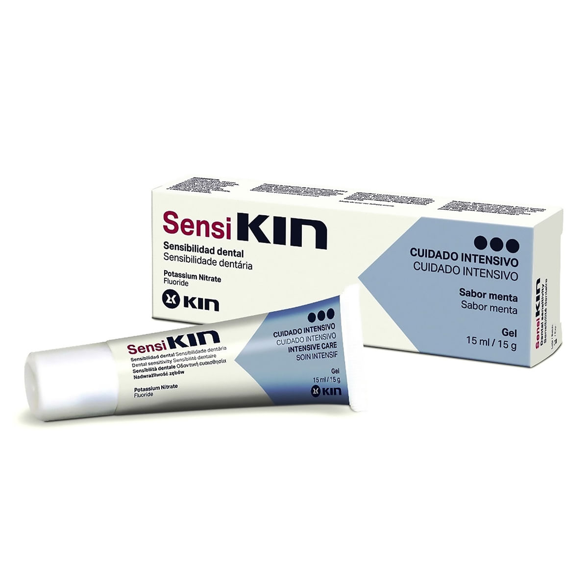 Gel Dental Sensi Kin Menta Tubo x 15 mL.