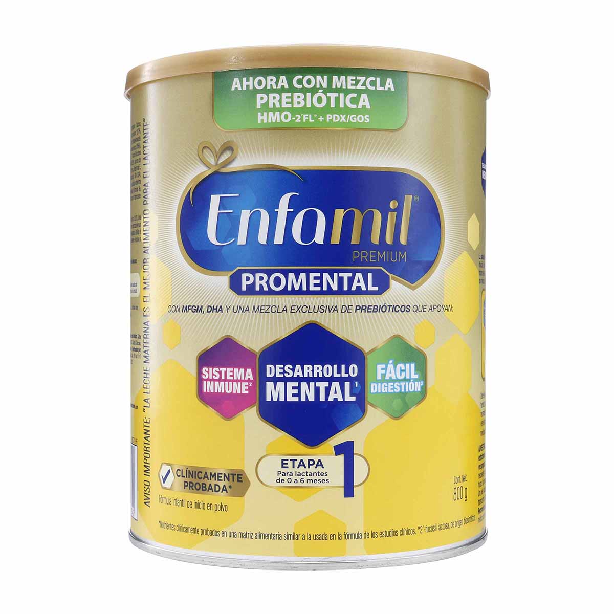 Fórmula infantil enfamil Premium 1 0 A 6 Meses Polvo Tarro x 800 g