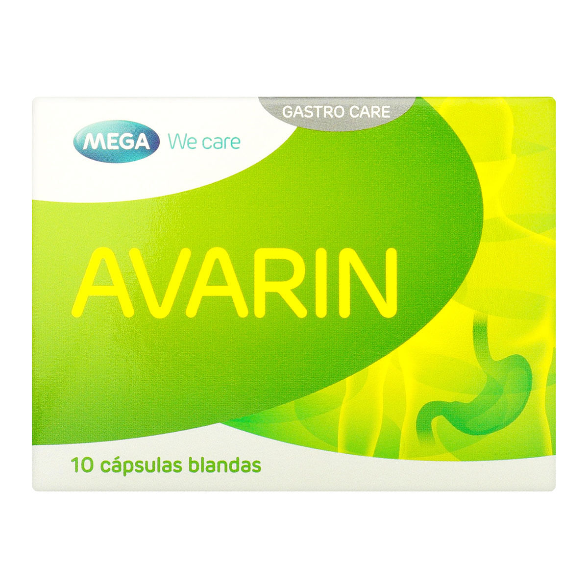 Avarin Mega We Care Caja x 10 Cápsulas Blandas
