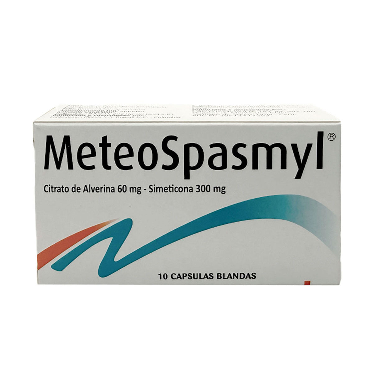 Meteospasmyl 60 Mg/300 Mg Biopas Caja X 30 Cápsulas Blandas.
