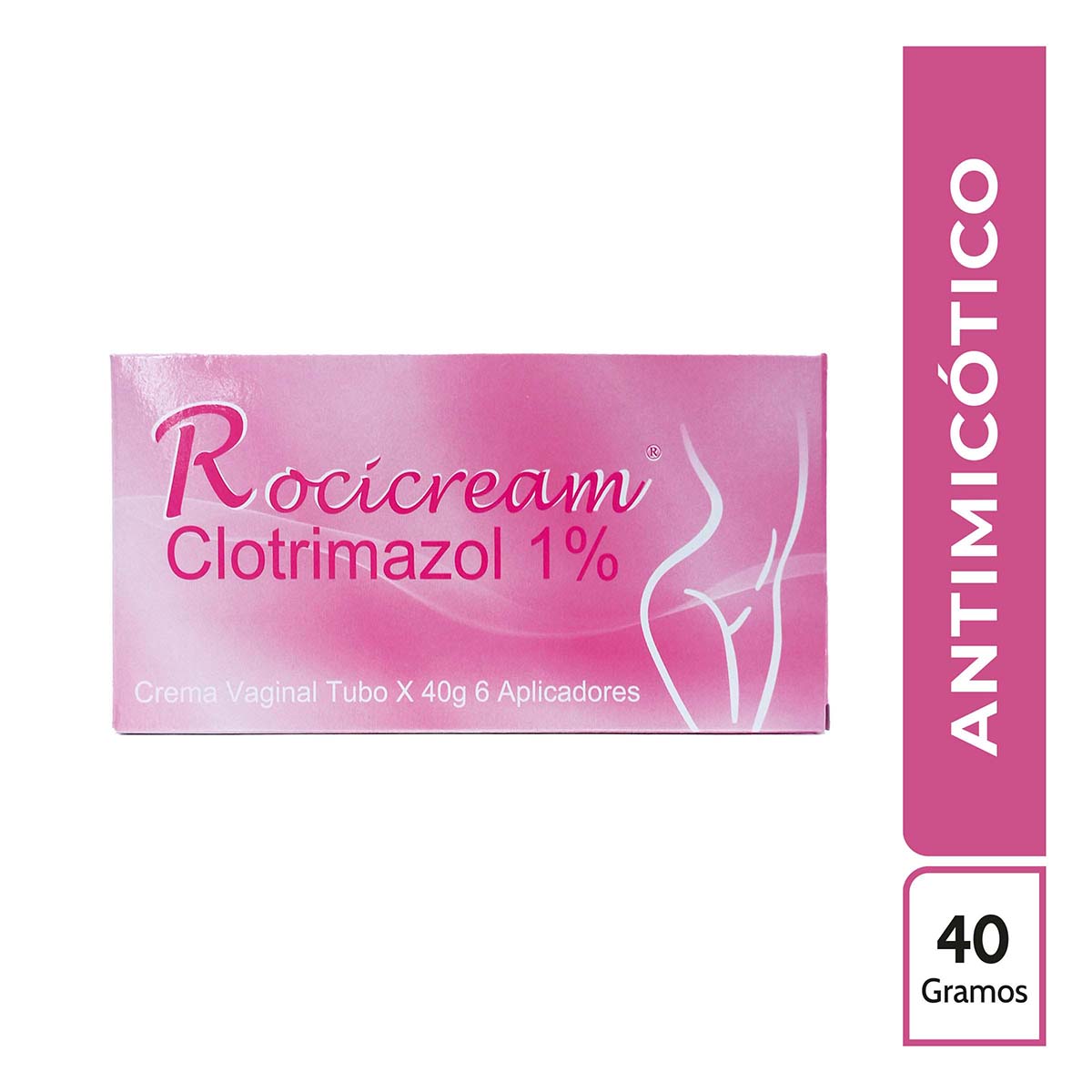 Crema Vaginal Rocicream 1% Tridex Tubo 40g Caja x 6 Aplicadores