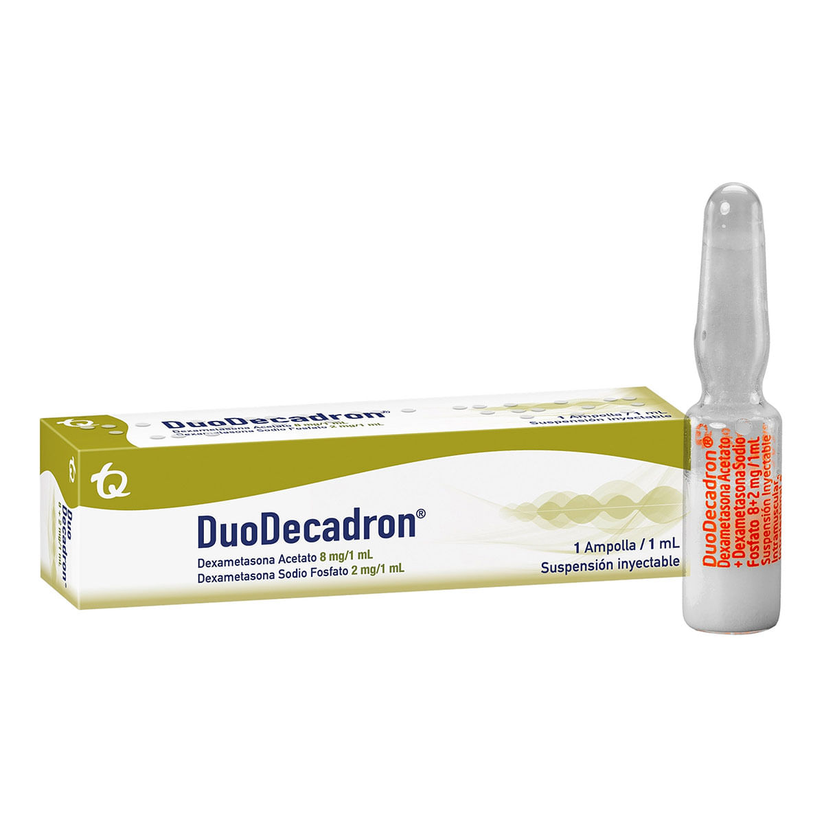 Suspensión Inyectable Duo-Decadron 8+2 Mg Tecnoquímicas 1 Ml Caja X 1 Ampolla.