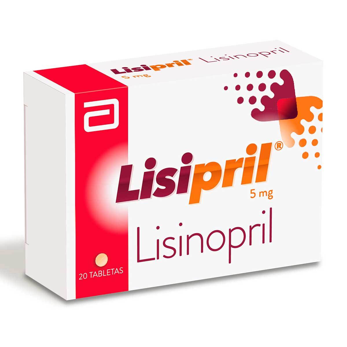 Lisipril 5 Mg Lafrancol Caja X 20 Tabletas.