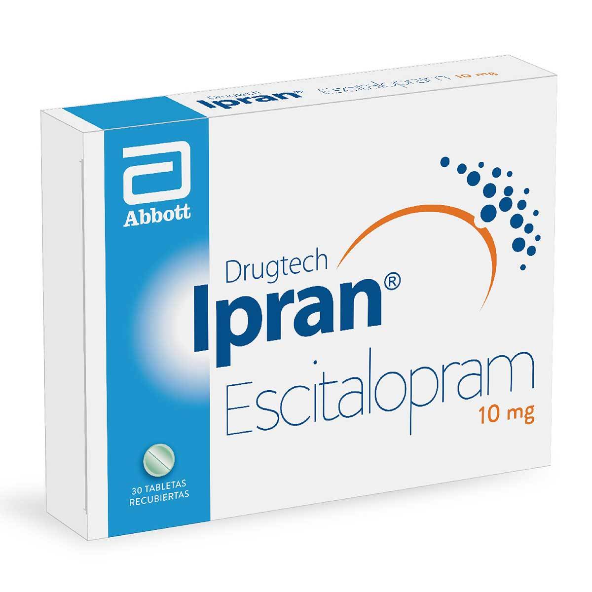 Ipran 10 Mg Abbott Caja X 30 Tabletas Recubiertas.