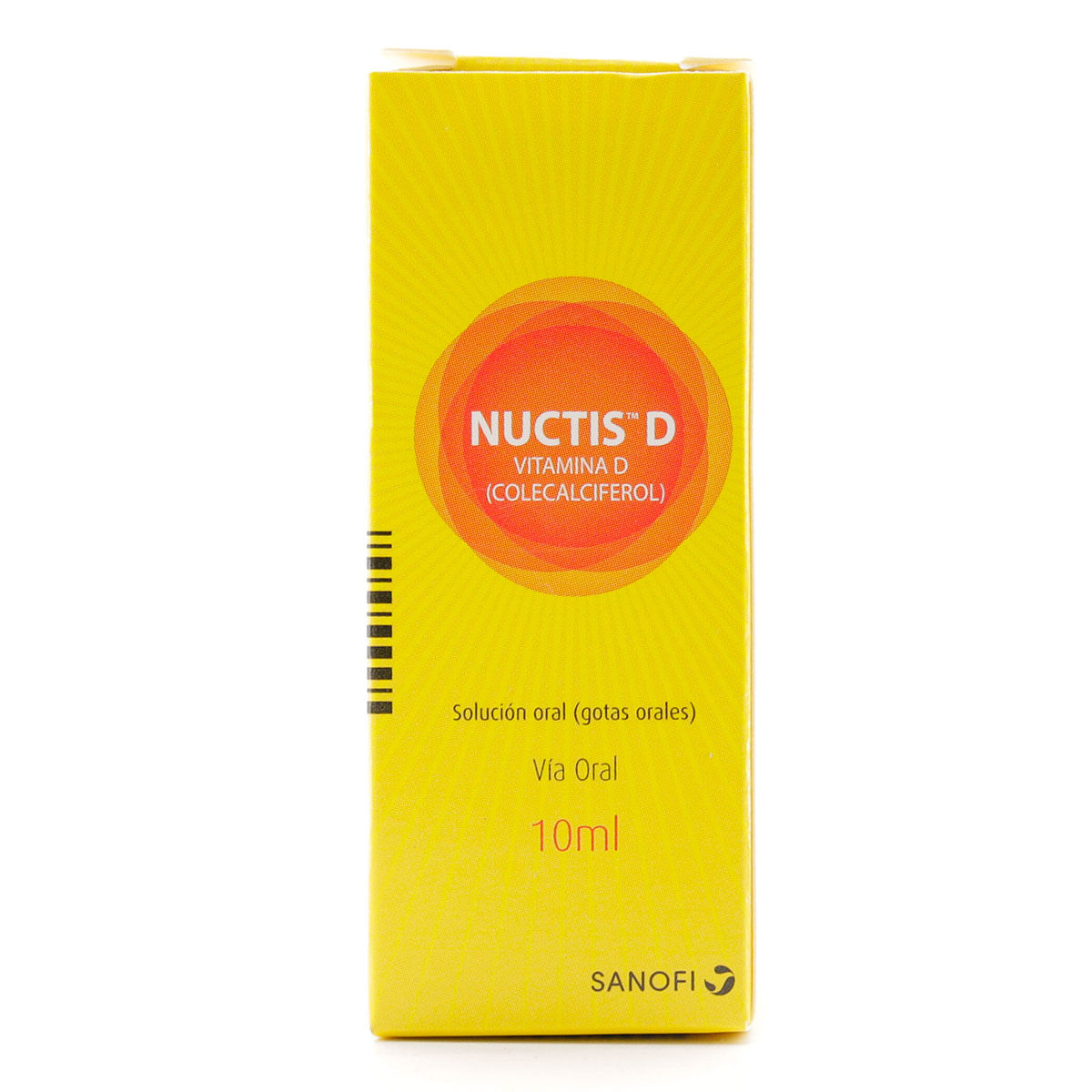 Solución Oral Nuctis D Sanofi Gotas Frasco X 10 Ml.