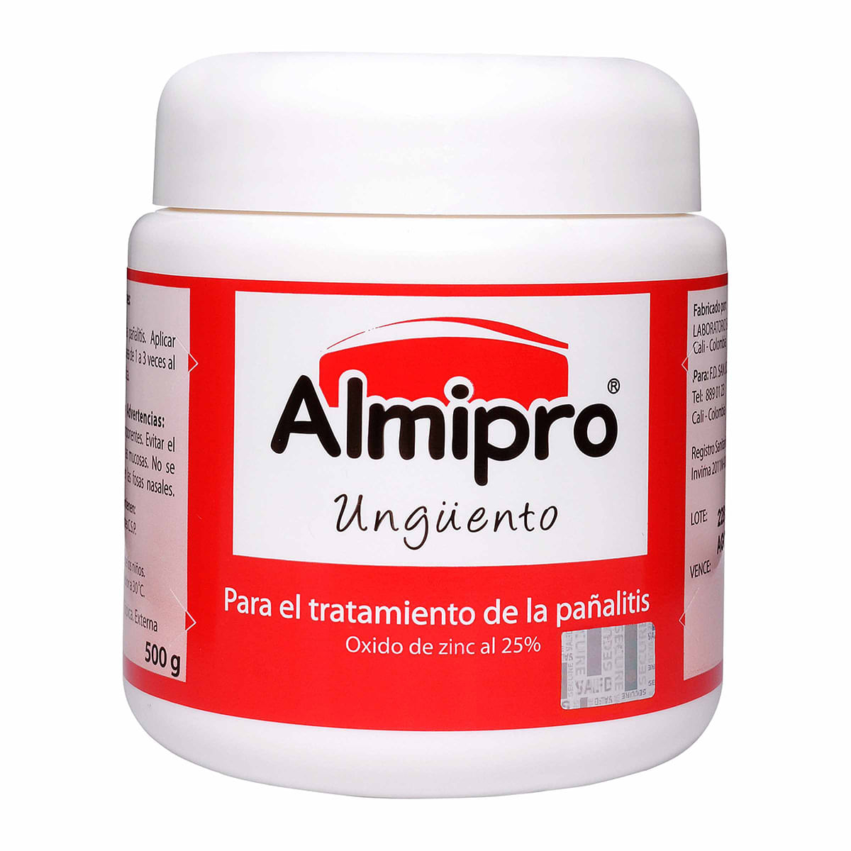 Ungüento Almipro 25% Frasco x 500 g