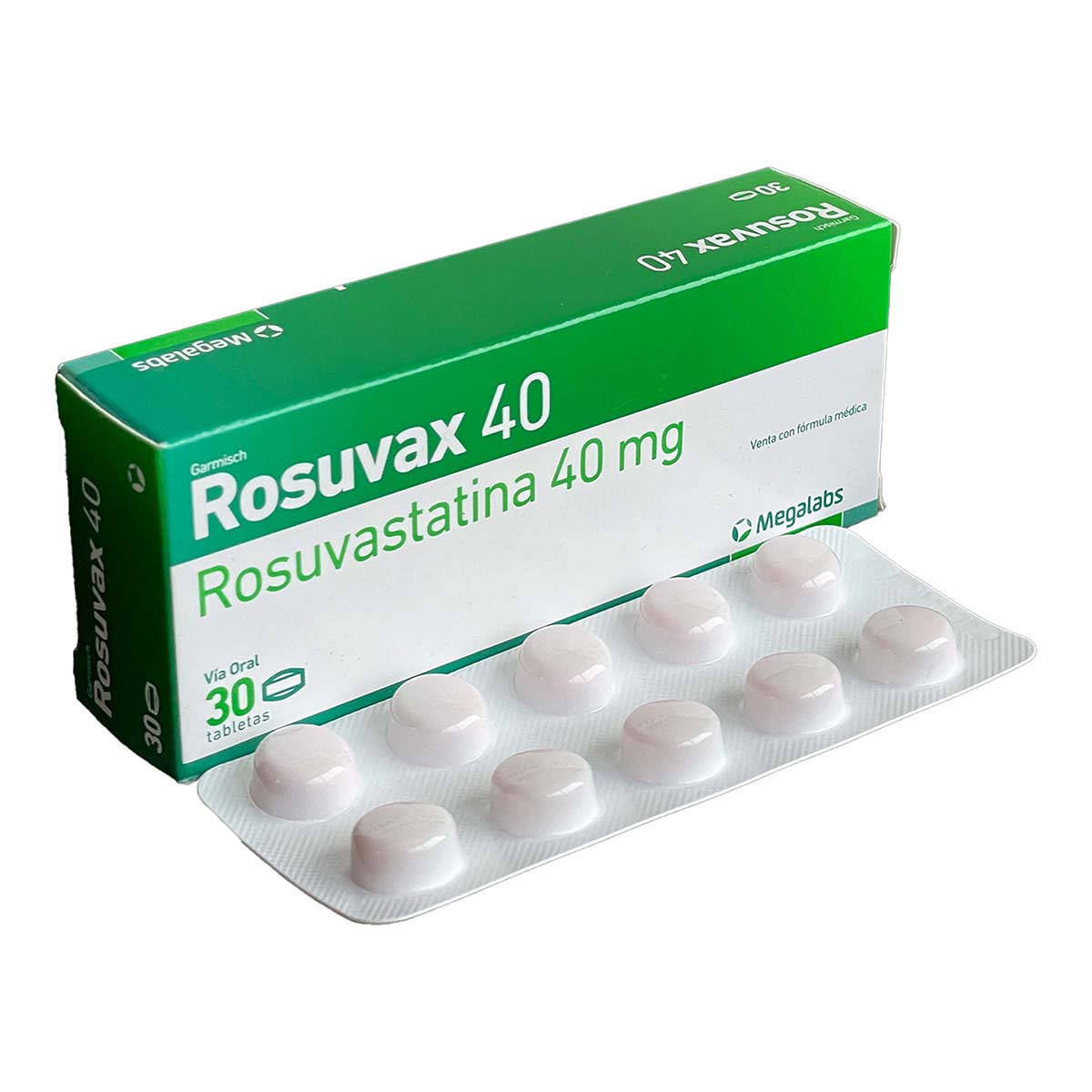 Rosuvax 40 Mg Garmisch Caja X 30 Tabletas.