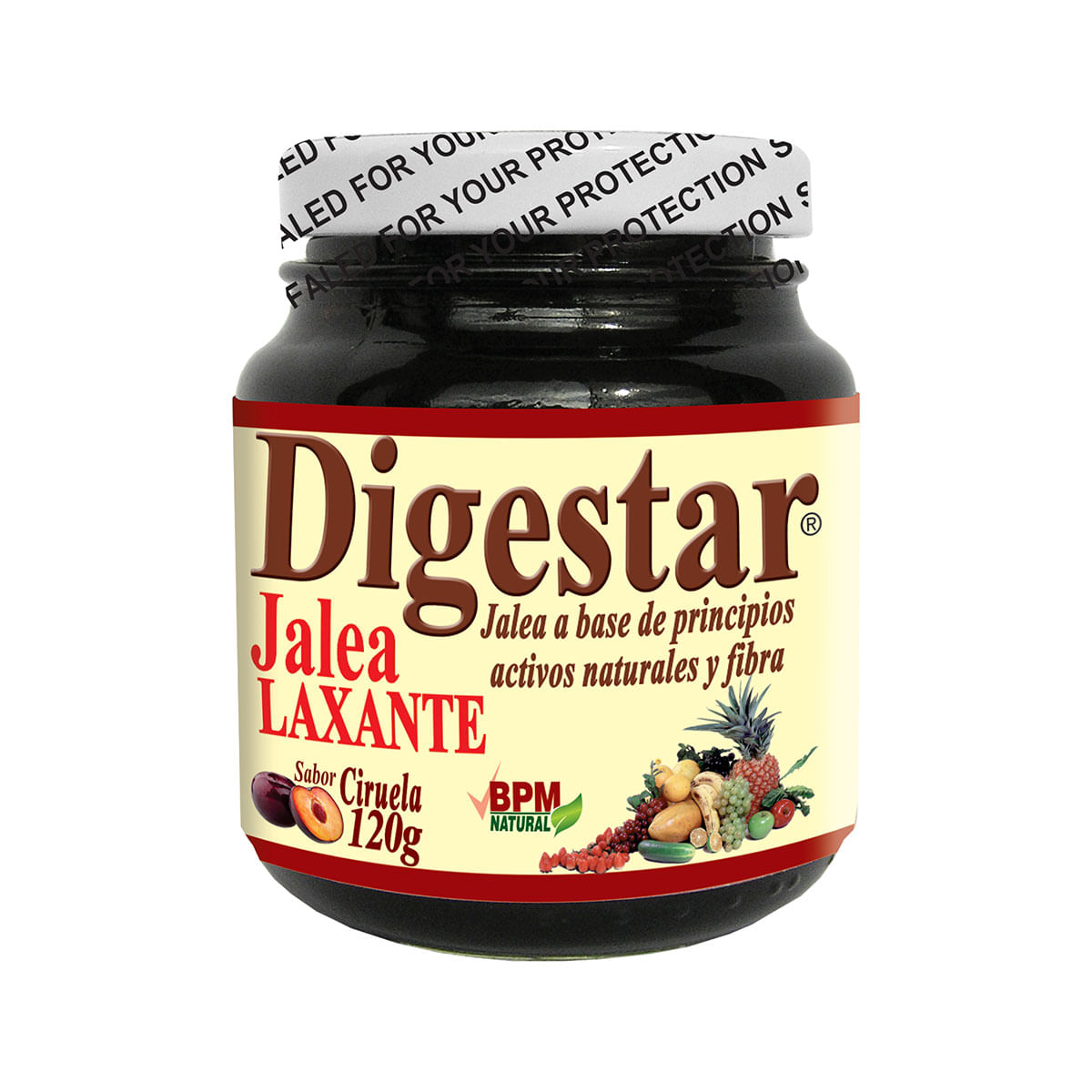 Jalea Laxante Digestar Natural Freshly Ciruela Frasco x 120 g