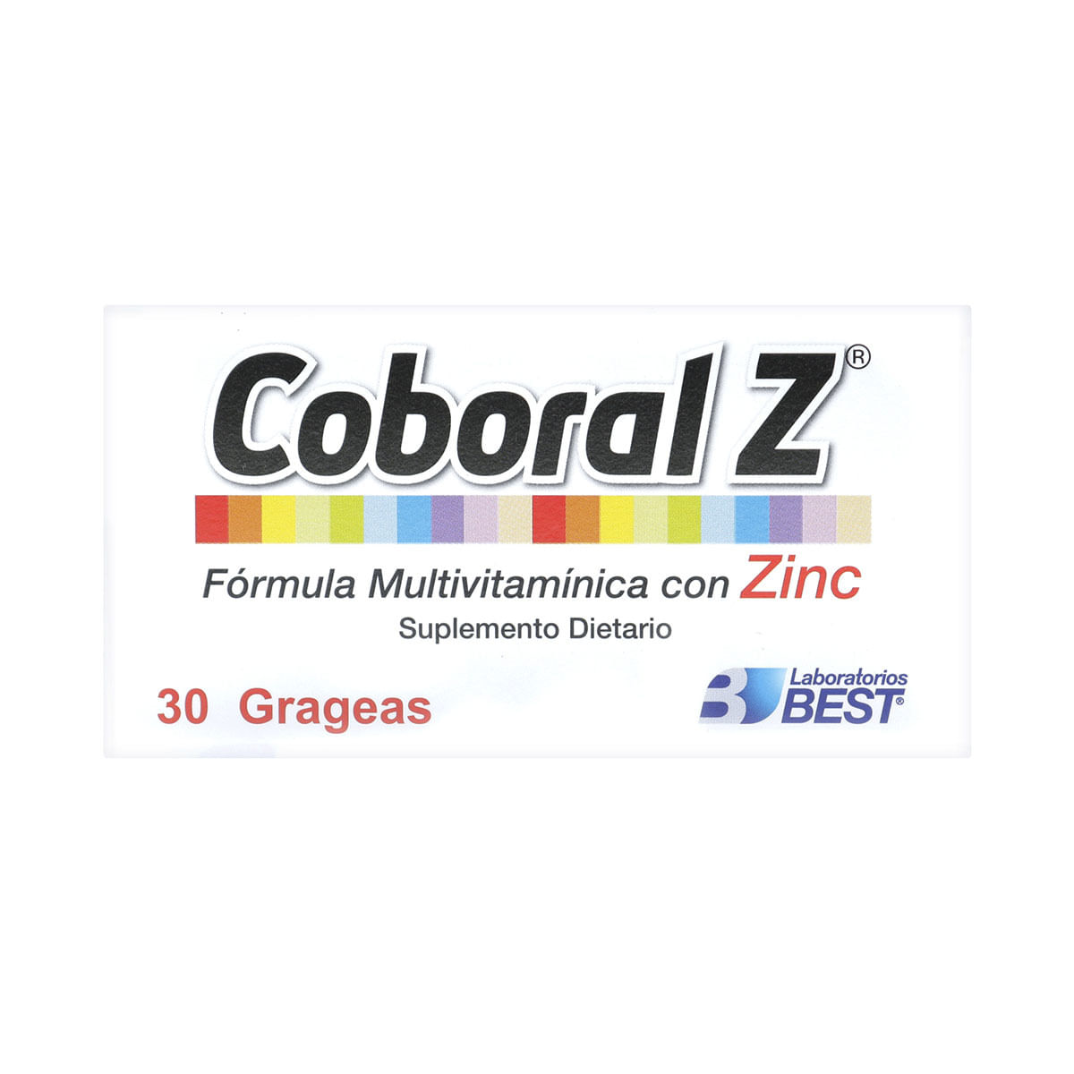 Suplemento Dietario Coboral Z Best Caja X 30 Grageas.