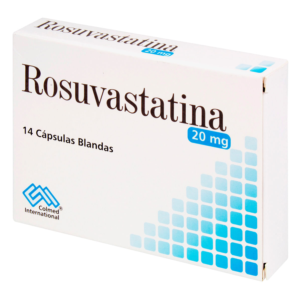 Rosuvastatina 20 Mg Colmed Caja X 14 Cápsulas Blandas.