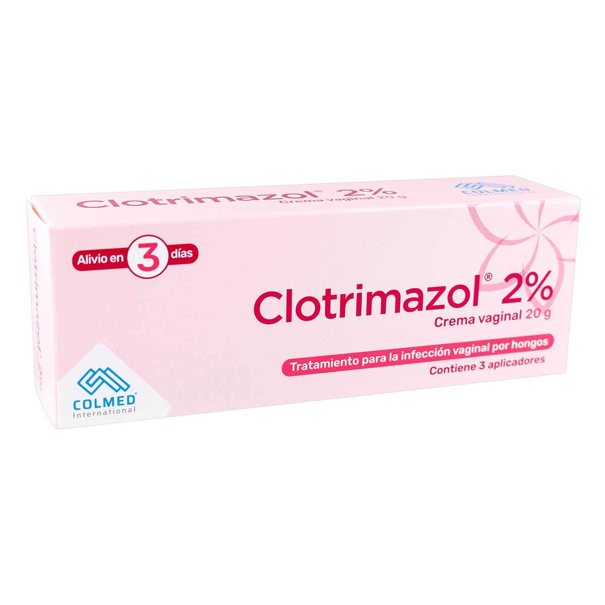 Crema Vaginal Clotrimazol 2% Colmed Tubo X 20 G.