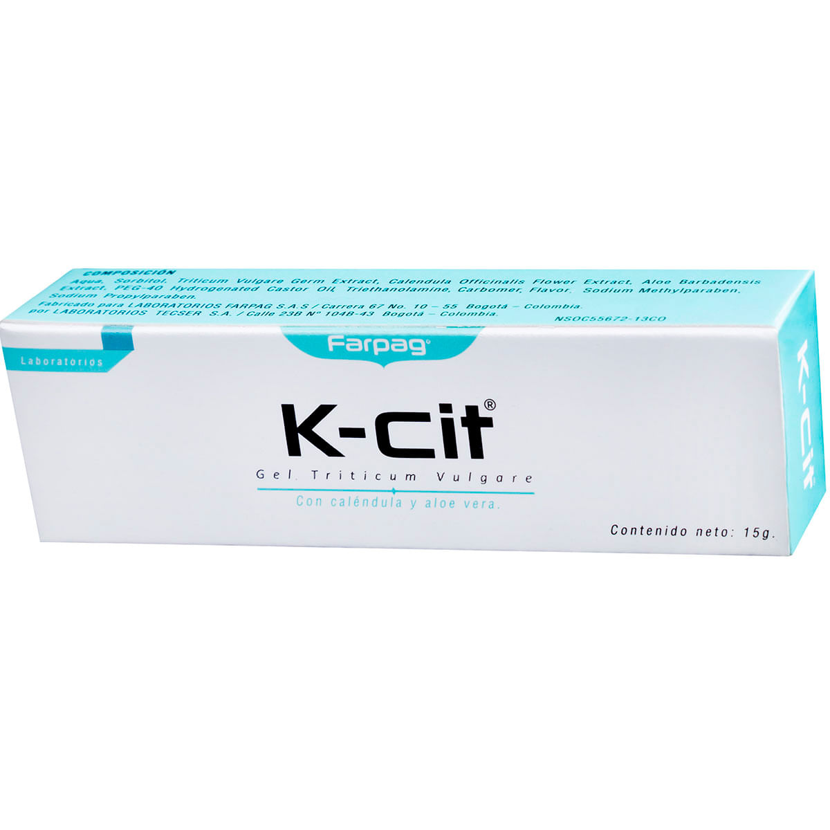 Gel K-Cit Farpag Tubo X 15 G.