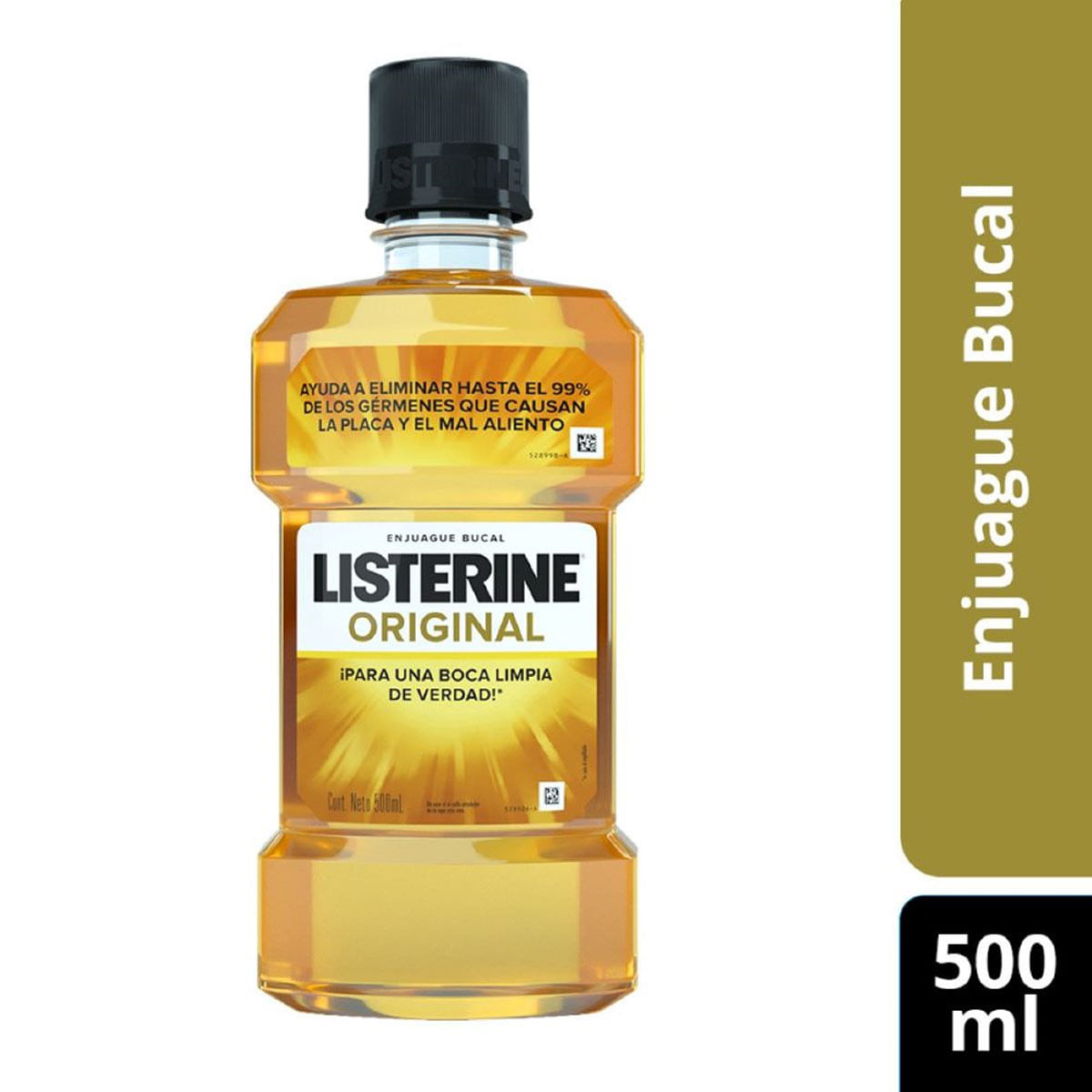 Enjuague Bucal Listerine Original Frasco x 500 mL.