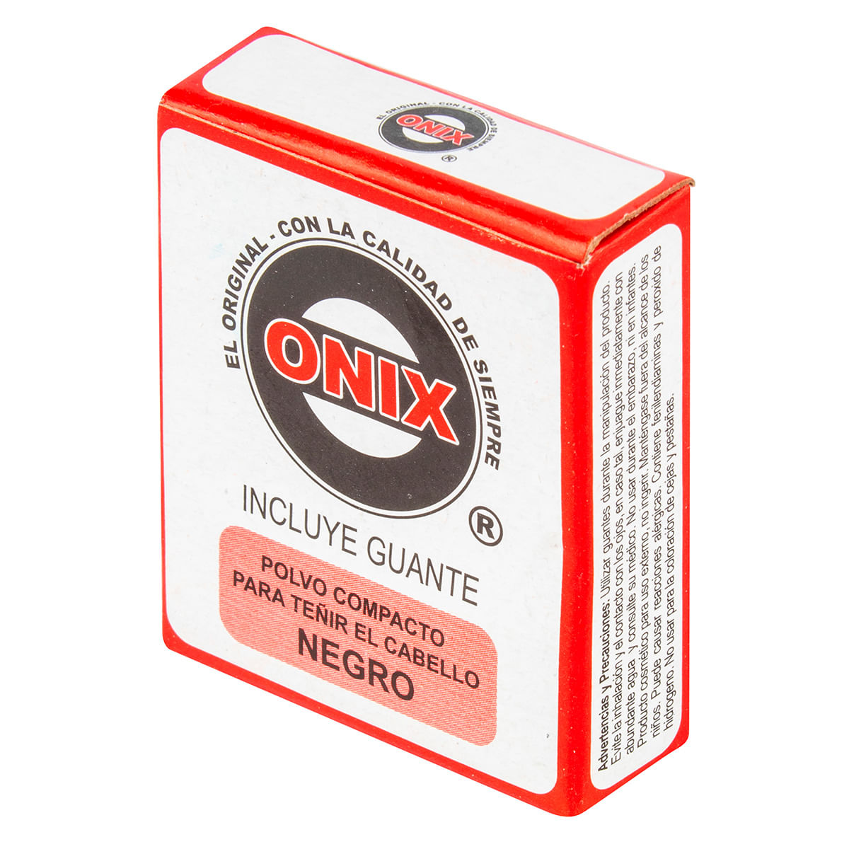 Polvo Decolorante Onix para Teñir El Cabello Negro con Guantes Caja x 4 Uds.